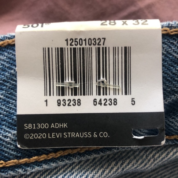Levi 501 Jeans New with tags - Picture 6 of 6